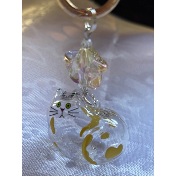 Cat-shaped Bag Charm/Key Chain - Picture 4 of 6